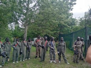 gra terenowea - paintball