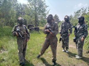 gra terenowea - paintball