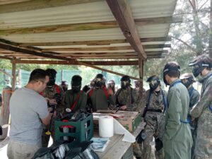 gra terenowea - paintball